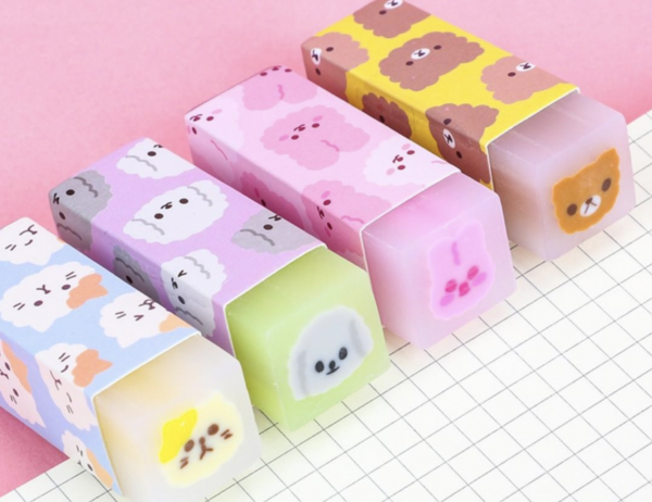 Transparent Animal Eraser – Single Piece