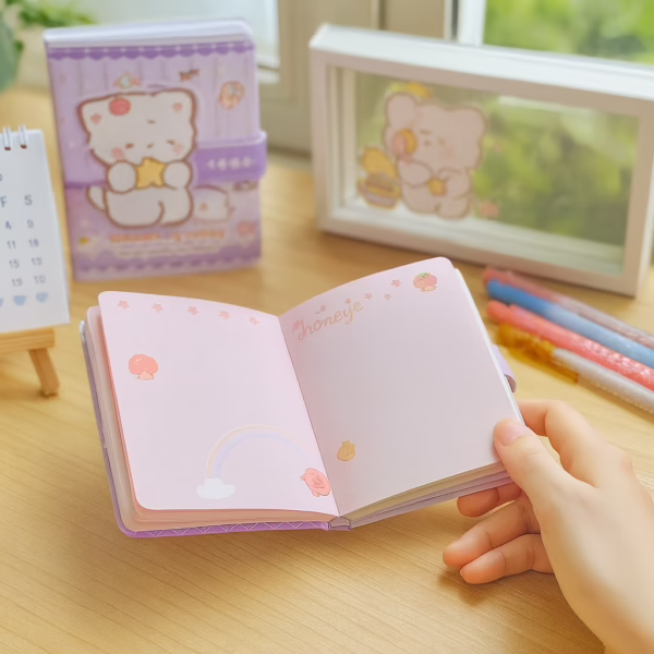 Weekend Mini Illustrated Notebook – Magnetic Closure