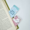 Cute Pastel Quote Bookmark – 350 GSM Rounded Corners