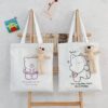 Kawaii Teddy Tote Bag (without soft toy)