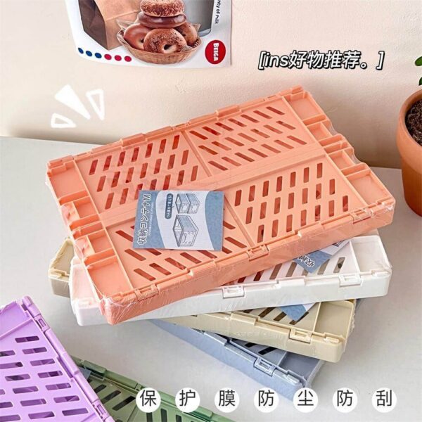 Pastel Colour Storage Crate - Small (15*10*5.8 cm)