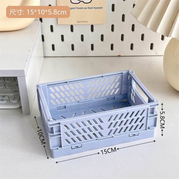 Pastel Colour Storage Crate - Small (15*10*5.8 cm)