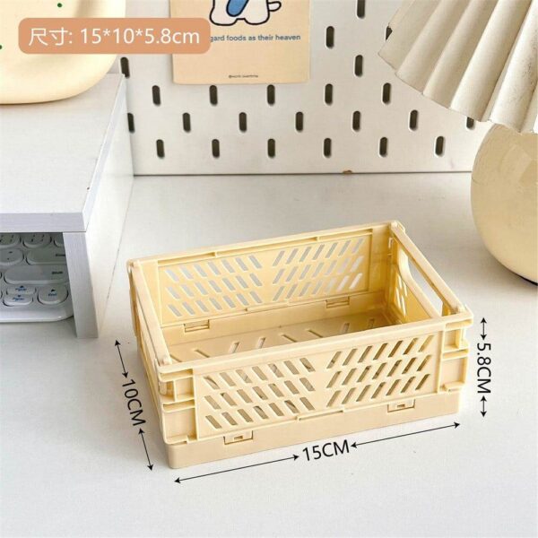 Pastel Colour Storage Crate - Small (15*10*5.8 cm)