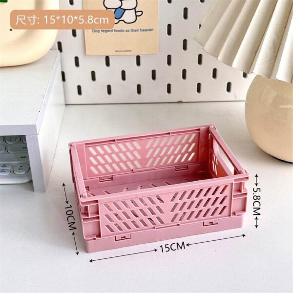 Pastel Colour Storage Crate - Small (15*10*5.8 cm)