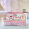 Sanrio Large Double-Layer Transparent Premium Pouch