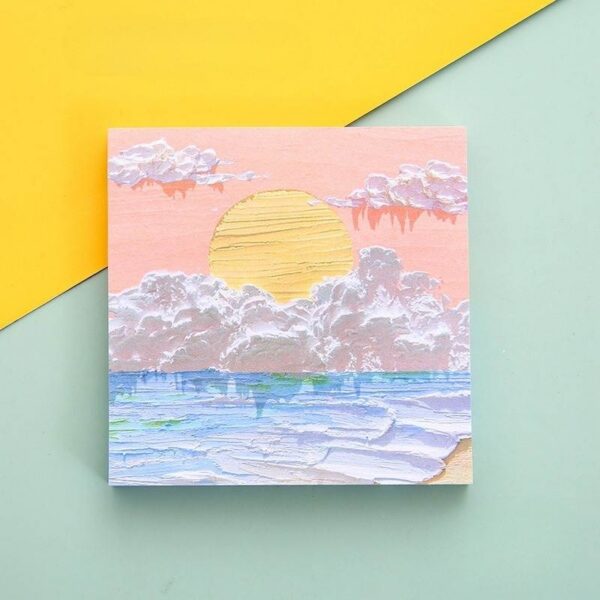Water Colour Painting Sticky Notes