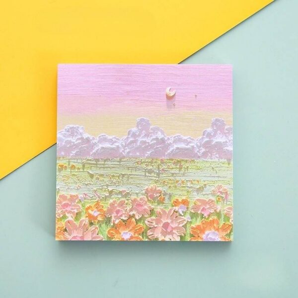 Water Colour Painting Sticky Notes