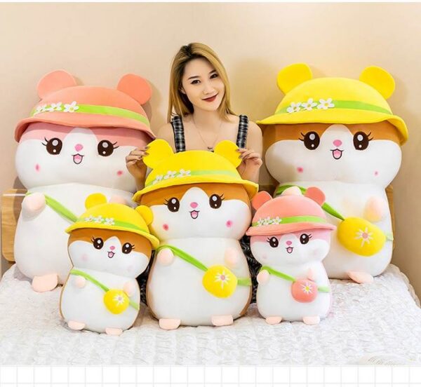 Viral Fluffy Hamster Plush Toy (Pink) - Pinterest Finds