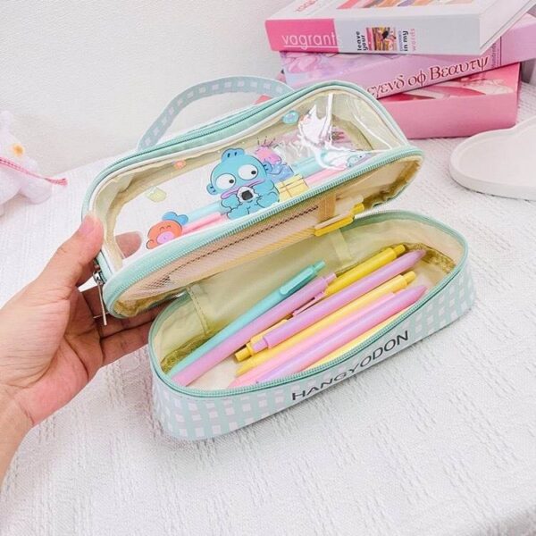 Sanrio Large Double-Layer Transparent Premium Pouch