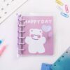 Transparent Binder Notebook with Paper